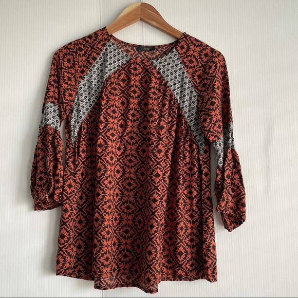 THML Tops - THML dressy top Crewneck boho bell sleeves
